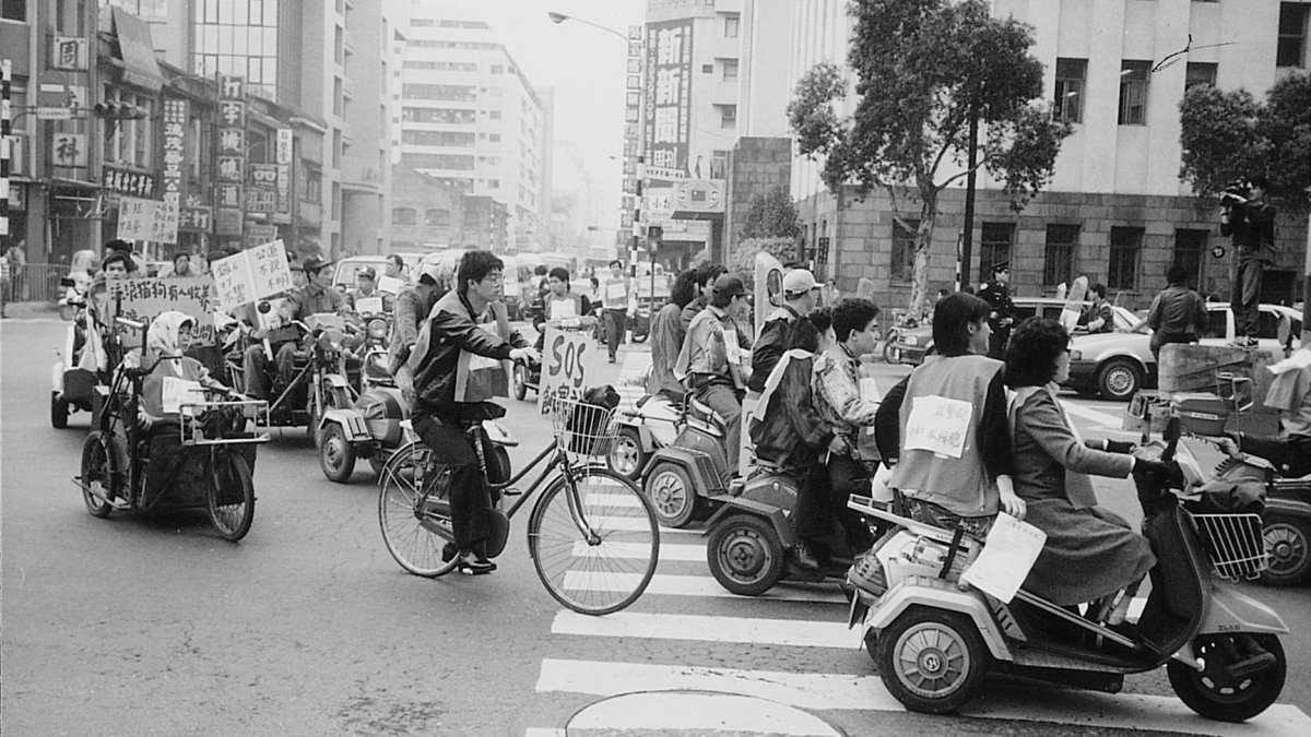 聯合身障團體發起街頭陳情活動，籲重視身障就業權